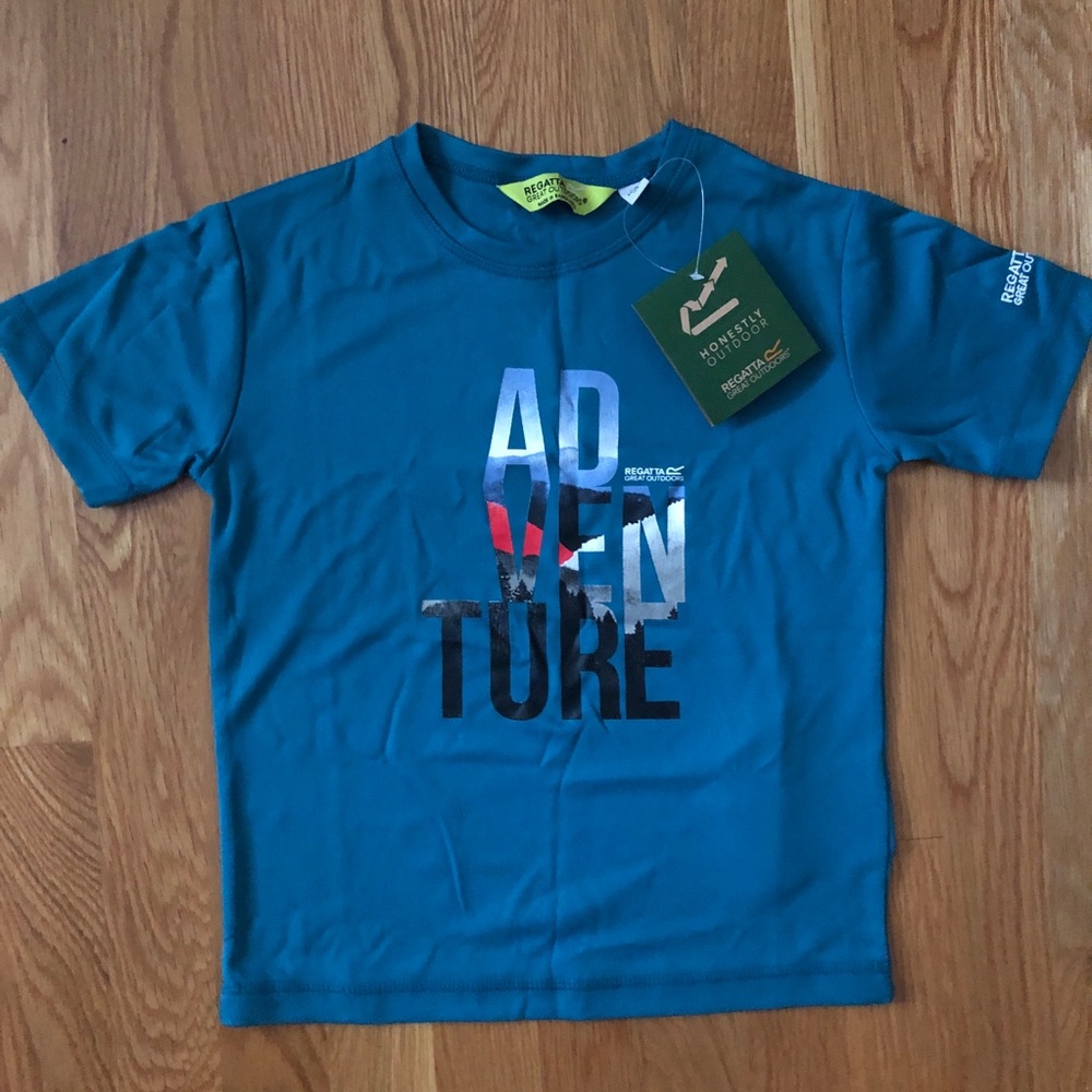 Boys' blue Adventure tshirt by Regatta